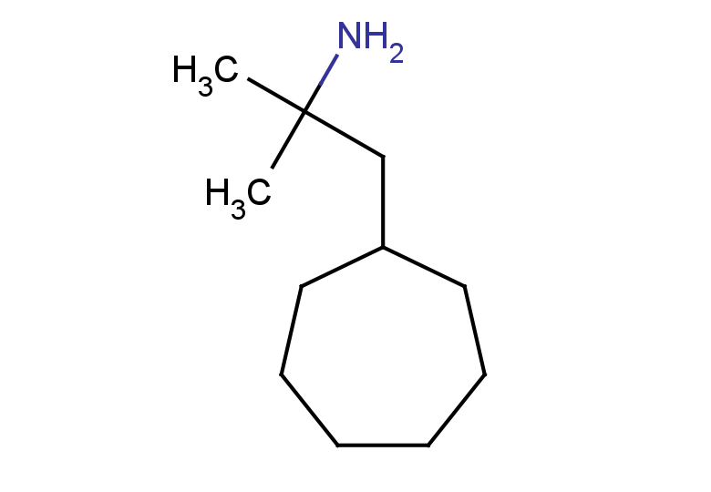 1-cycloheptyl-2-methylpropan-2-amine