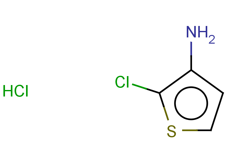 2-chlorothiophen-3-amine hydrochloride