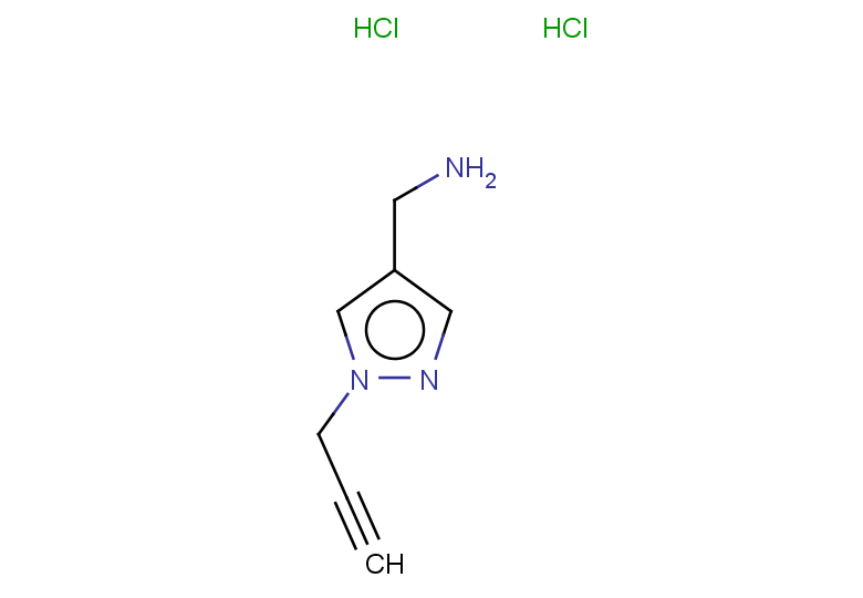 [1-(prop-2-yn-1-yl)-1H-pyrazol-4-yl]methanamine dihydrochloride