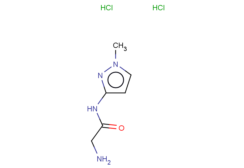 2-amino-N-(1-methyl-1H-pyrazol-3-yl)acetamide dihydrochloride