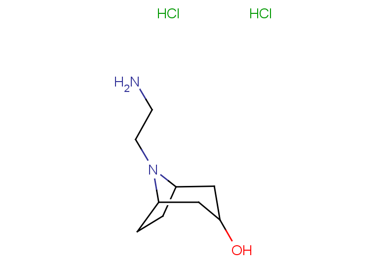 8-(2-aminoethyl)-8-azabicyclo[3.2.1]octan-3-ol dihydrochloride