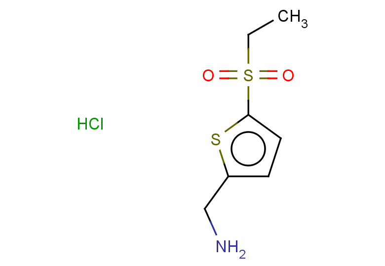 [5-(ethanesulfonyl)thiophen-2-yl]methanamine hydrochloride