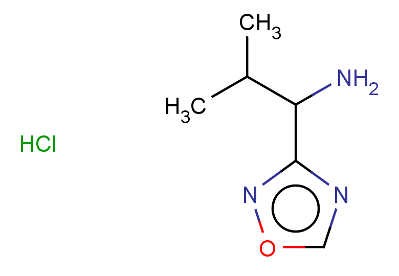 2-methyl-1-(1,2,4-oxadiazol-3-yl)propan-1-amine hydrochloride