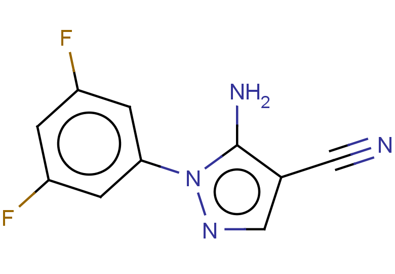 5-amino-1-(3,5-difluorophenyl)-1H-pyrazole-4-carbonitrile