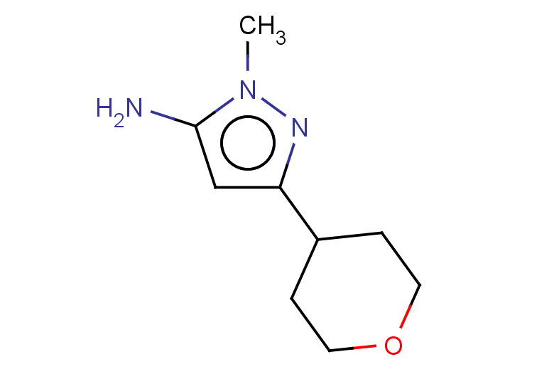 1-methyl-3-(oxan-4-yl)-1H-pyrazol-5-amine