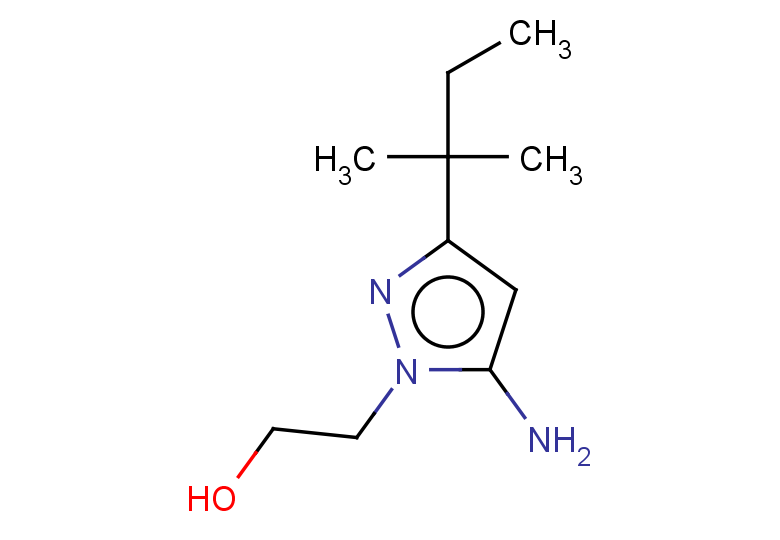 2-[5-amino-3-(2-methylbutan-2-yl)-1H-pyrazol-1-yl]ethan-1-ol