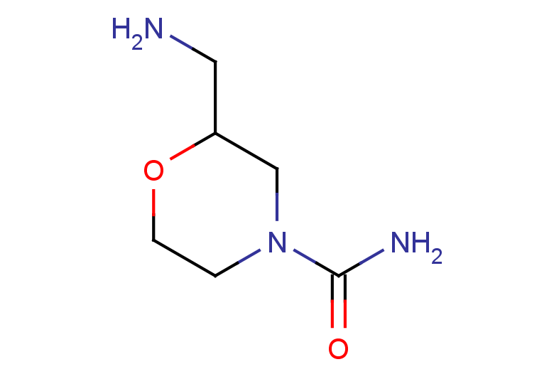 2-(aminomethyl)morpholine-4-carboxamide
