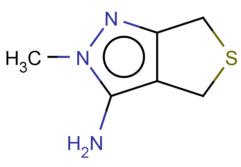 2-methyl-2H,4H,6H-thieno[3,4-c]pyrazol-3-amine