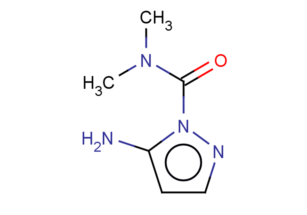 5-amino-N,N-dimethyl-1H-pyrazole-1-carboxamide