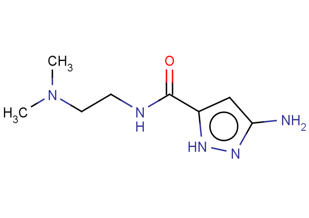 3-amino-N-[2-(dimethylamino)ethyl]-1H-pyrazole-5-carboxamide