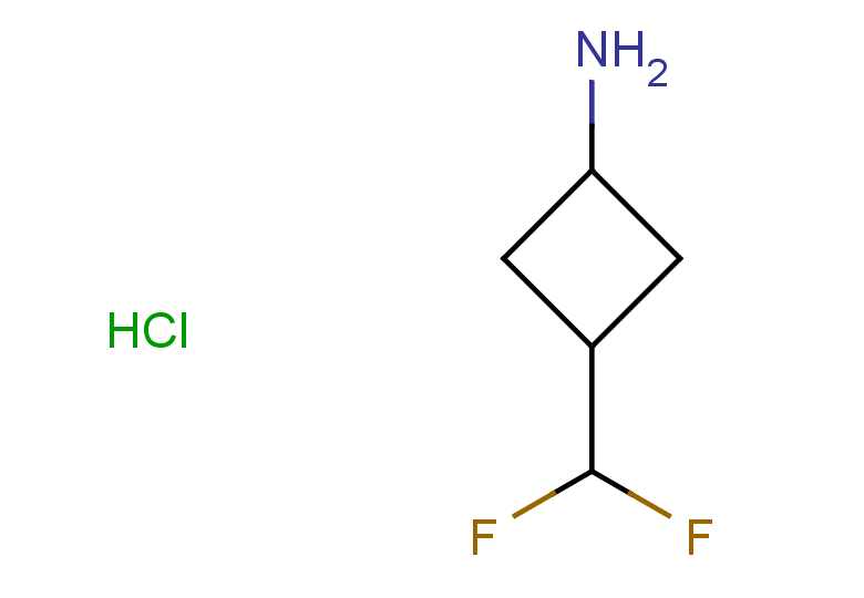 3-(difluoromethyl)cyclobutan-1-amine hydrochloride