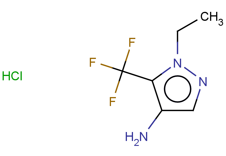 1-ethyl-5-(trifluoromethyl)-1H-pyrazol-4-amine hydrochloride