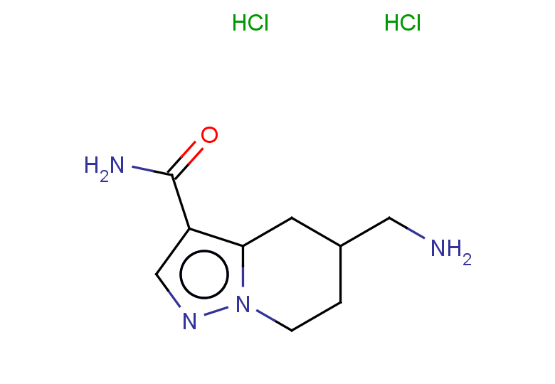 5-(aminomethyl)-4H,5H,6H,7H-pyrazolo[1,5-a]pyridine-3-carboxamide dihydrochloride