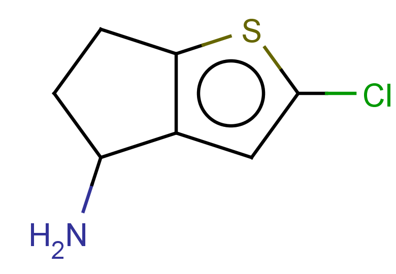 2-chloro-4H,5H,6H-cyclopenta[b]thiophen-4-amine