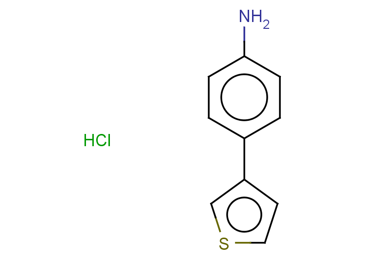 4-(thiophen-3-yl)aniline hydrochloride