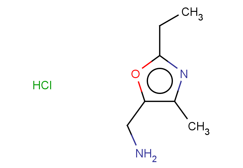 (2-ethyl-4-methyl-1,3-oxazol-5-yl)methanamine hydrochloride