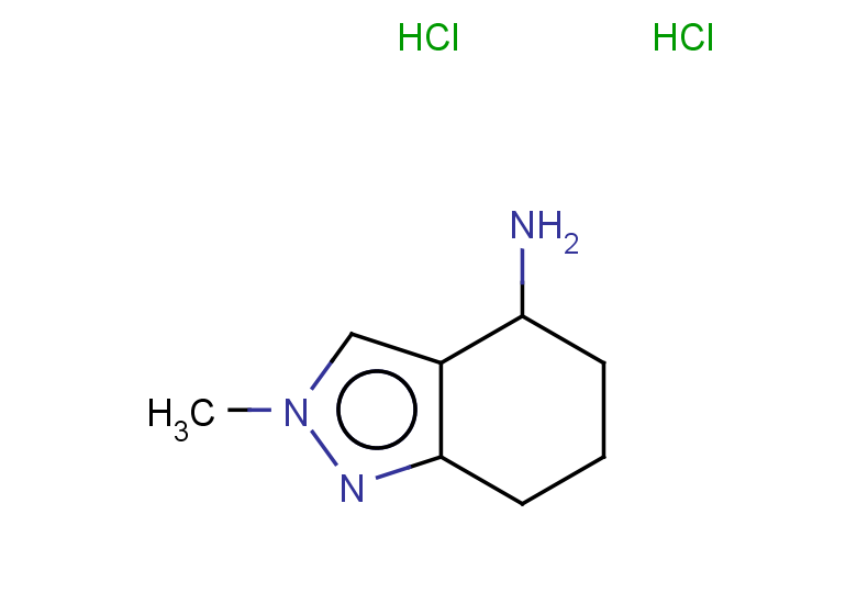 2-methyl-4,5,6,7-tetrahydro-2H-indazol-4-amine dihydrochloride