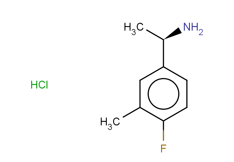 (1R)-1-(4-fluoro-3-methylphenyl)ethan-1-amine hydrochloride