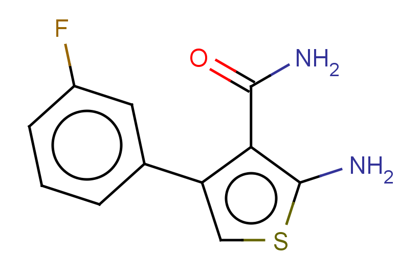 2-amino-4-(3-fluorophenyl)thiophene-3-carboxamide