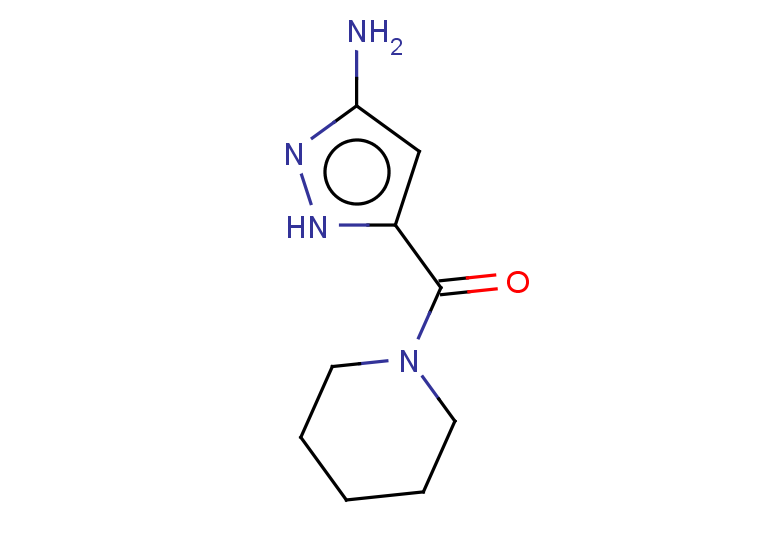 5-(PIPERIDIN-1-YLCARBONYL)-1H-PYRAZOL-3-AMINE