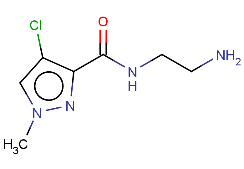 N-(2-aminoethyl)-4-chloro-1-methyl-1H-pyrazole-3-carboxamide