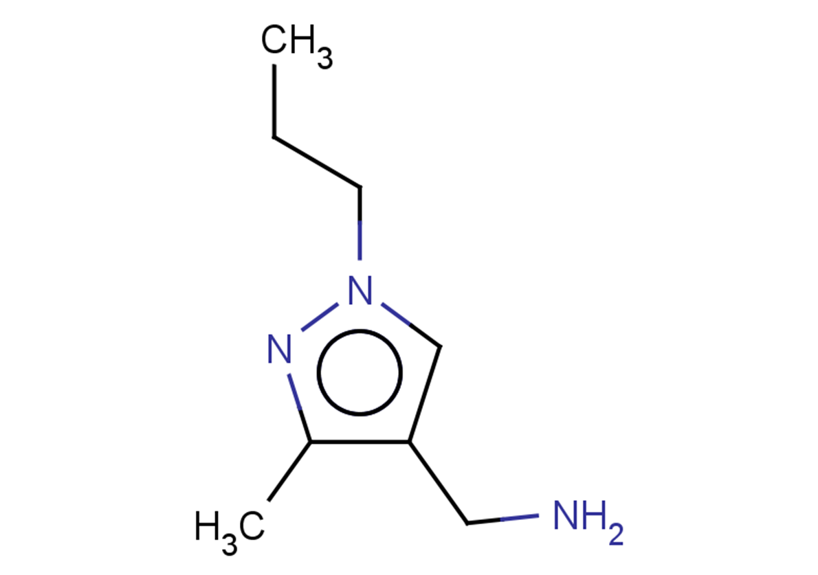 (3-methyl-1-propyl-1H-pyrazol-4-yl)methanamine