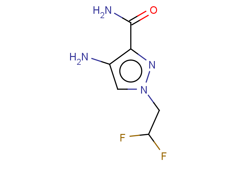4-amino-1-(2,2-difluoroethyl)-1H-pyrazole-3-carboxamide