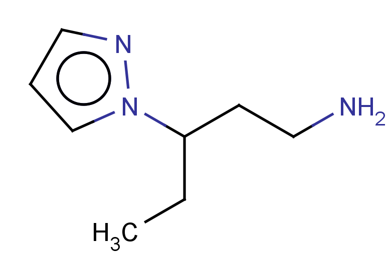 3-(1H-pyrazol-1-yl)pentan-1-amine