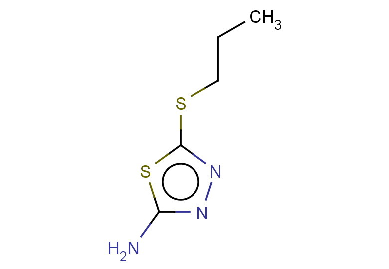 5-(propylsulfanyl)-1,3,4-thiadiazol-2-amine