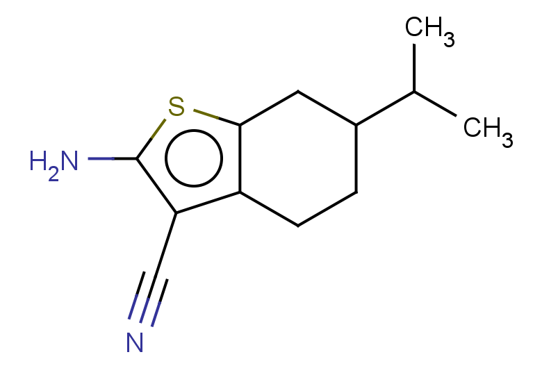 2-amino-6-(propan-2-yl)-4,5,6,7-tetrahydro-1-benzothiophene-3-carbonitrile