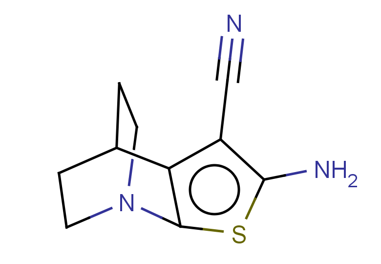 4-amino-3-thia-1-azatricyclo[5.2.2.0,2,6]undeca-2(6),4-diene-5-carbonitrile