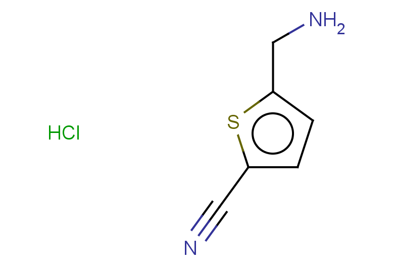 5-(aminomethyl)thiophene-2-carbonitrile hydrochloride