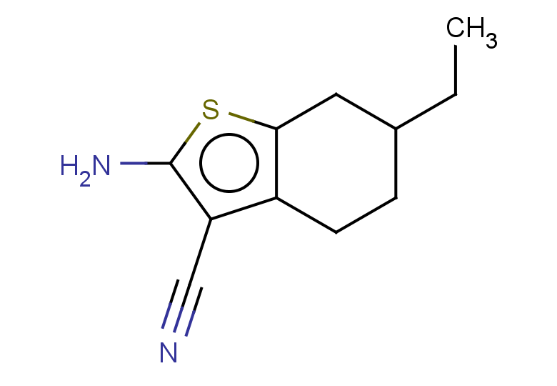2-amino-6-ethyl-4,5,6,7-tetrahydro-1-benzothiophene-3-carbonitrile