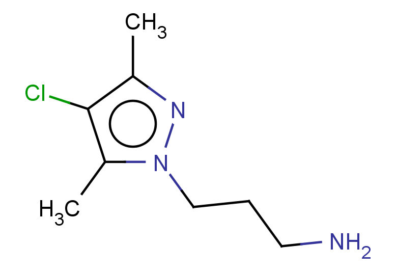 3-(4-chloro-3,5-dimethyl-1H-pyrazol-1-yl)propan-1-amine