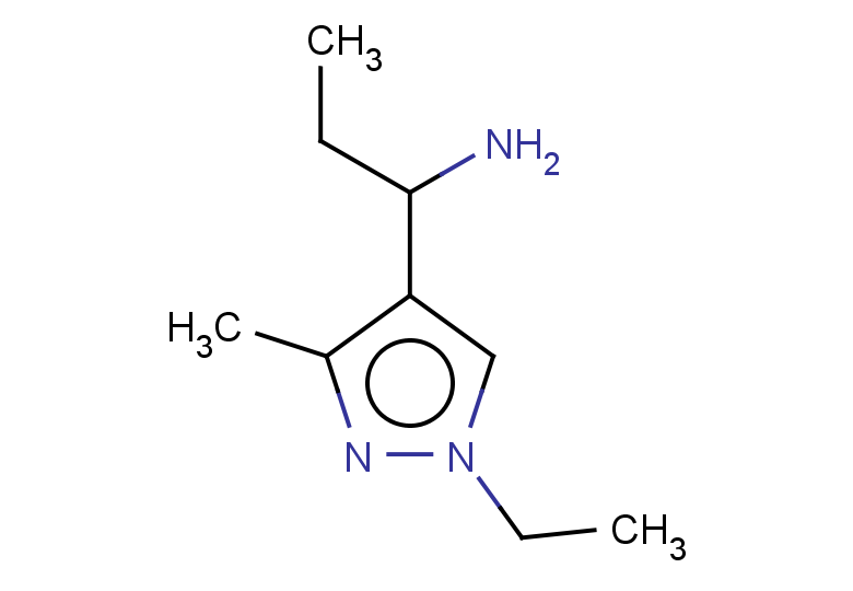 [1-(1-ETHYL-3-METHYL-1H-PYRAZOL-4-YL)PROPYL]AMINE