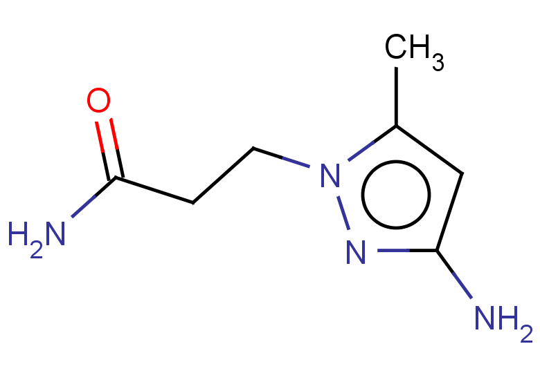 3-(3-amino-5-methyl-1H-pyrazol-1-yl)propanamide