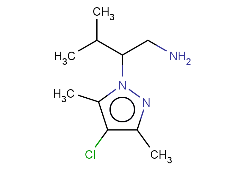 2-(4-chloro-3,5-dimethyl-1H-pyrazol-1-yl)-3-methylbutan-1-amine