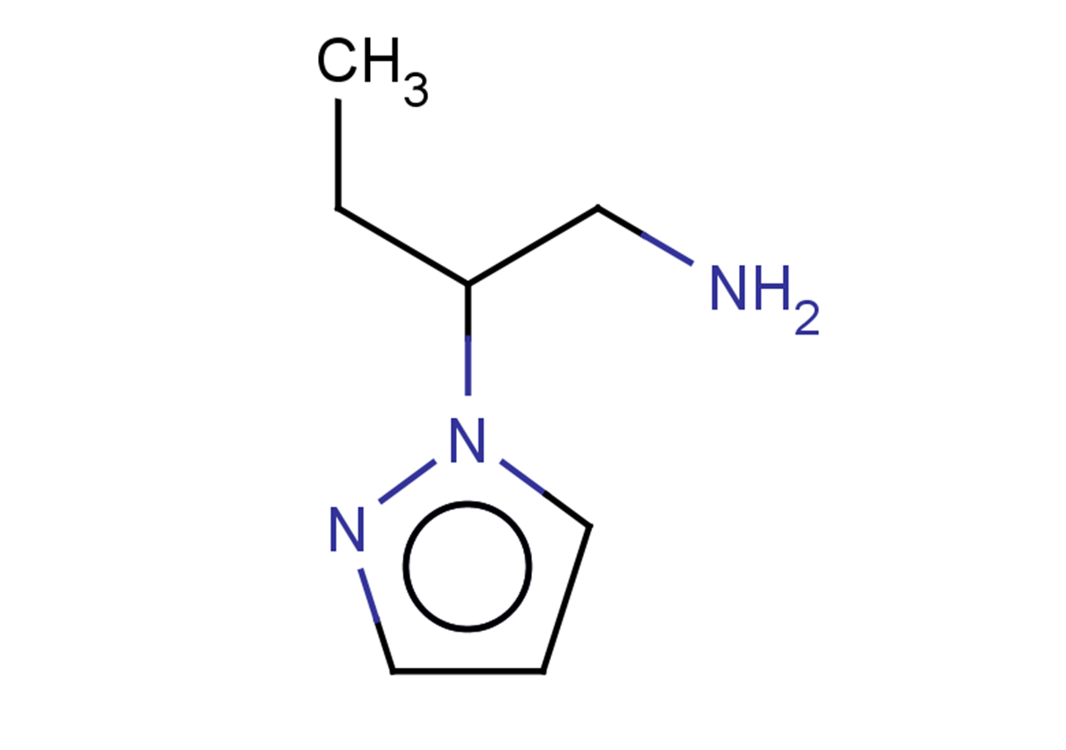 2-(1H-pyrazol-1-yl)butan-1-amine