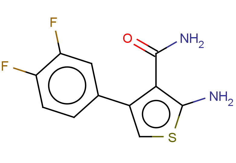 2-amino-4-(3,4-difluorophenyl)thiophene-3-carboxamide