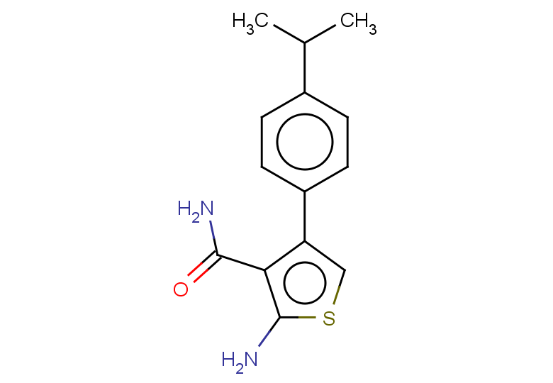 2-amino-4-[4-(propan-2-yl)phenyl]thiophene-3-carboxamide