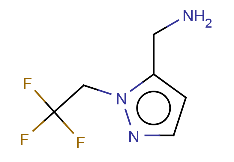 [1-(2,2,2-trifluoroethyl)-1H-pyrazol-5-yl]methanamine