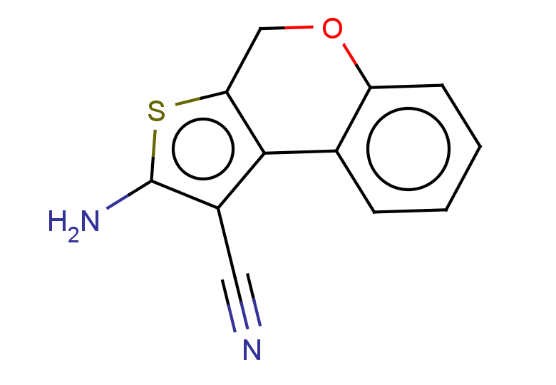 2-amino-4H-thieno[2,3-c]chromene-1-carbonitrile