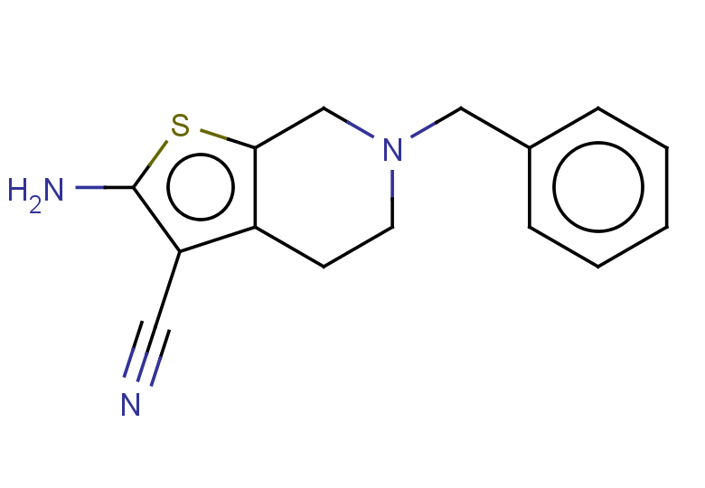 2-amino-6-benzyl-4H,5H,6H,7H-thieno[2,3-c]pyridine-3-carbonitrile