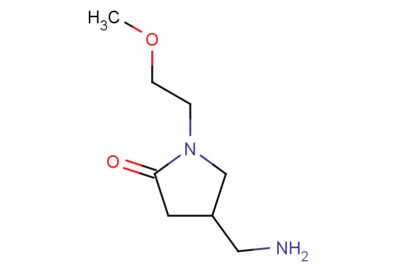 4-(aminomethyl)-1-(2-methoxyethyl)pyrrolidin-2-one