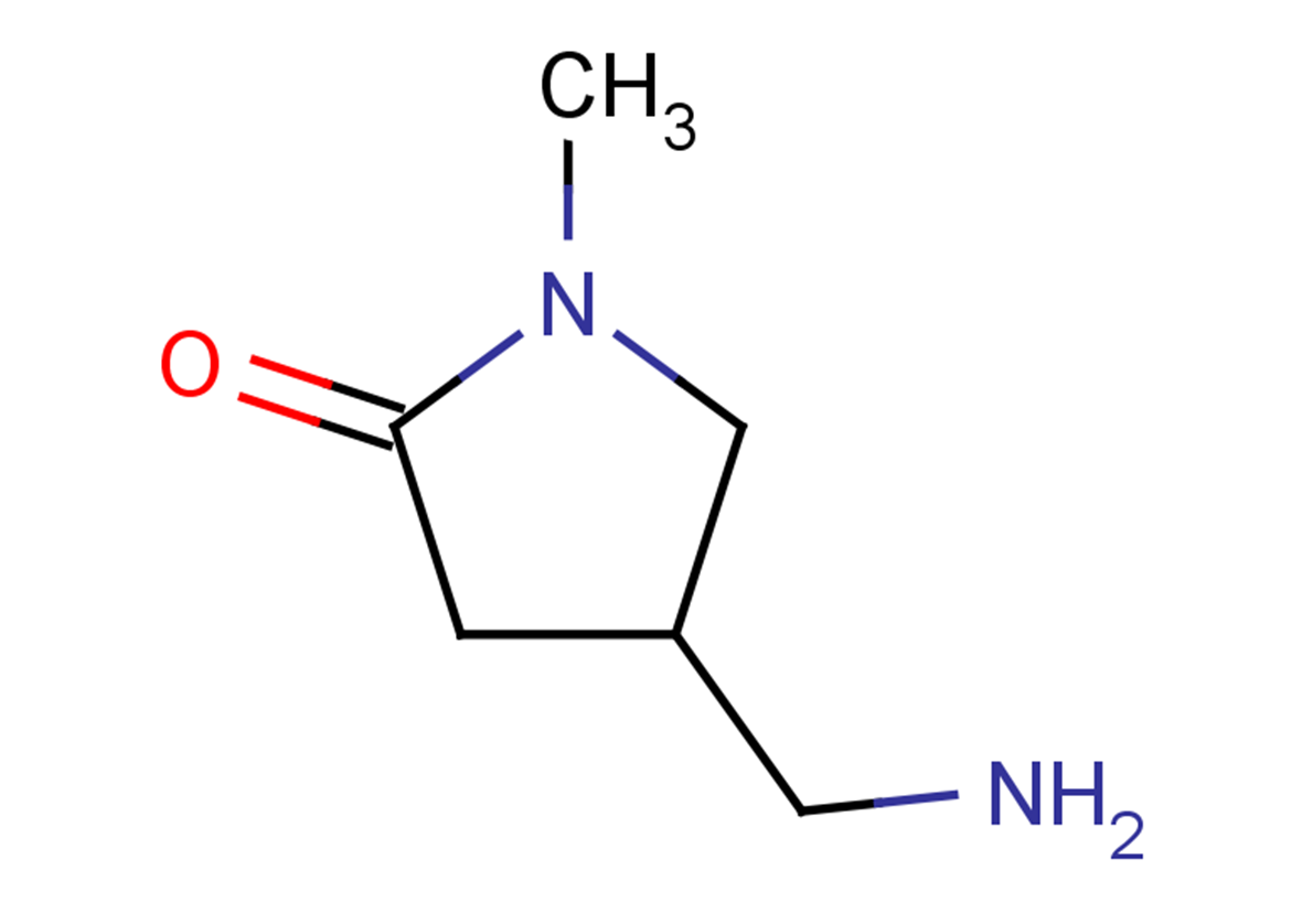 4-(aminomethyl)-1-methylpyrrolidin-2-one