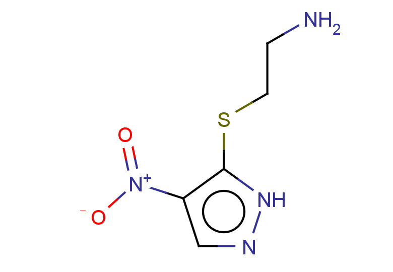 2-[(4-nitro-1H-pyrazol-5-yl)sulfanyl]ethan-1-amine