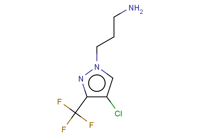 3-[4-chloro-3-(trifluoromethyl)-1H-pyrazol-1-yl]propan-1-amine