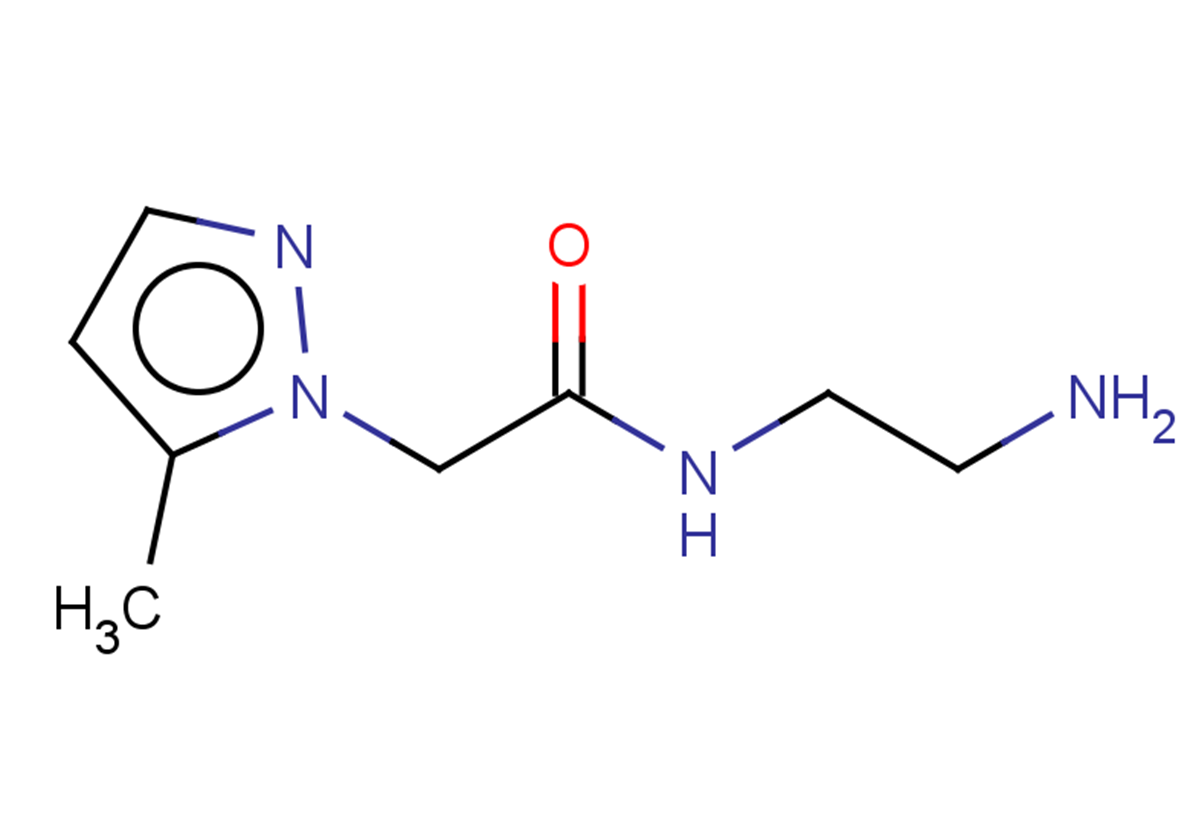 N-(2-aminoethyl)-2-(5-methyl-1H-pyrazol-1-yl)acetamide