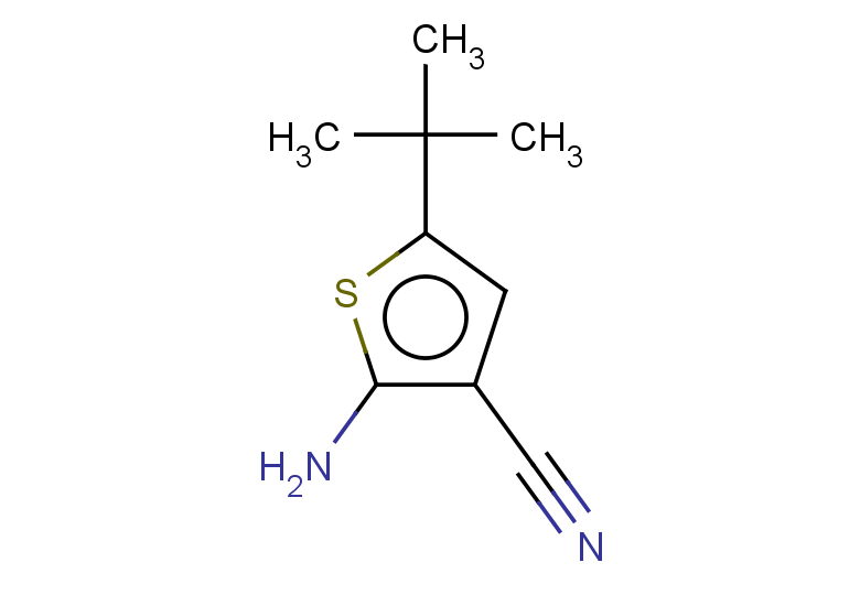 2-amino-5-tert-butylthiophene-3-carbonitrile
