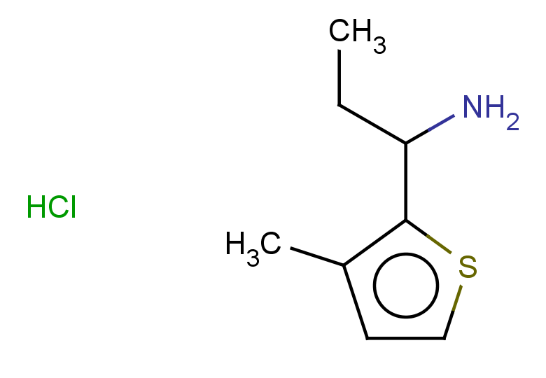 1-(3-methylthiophen-2-yl)propan-1-amine hydrochloride
